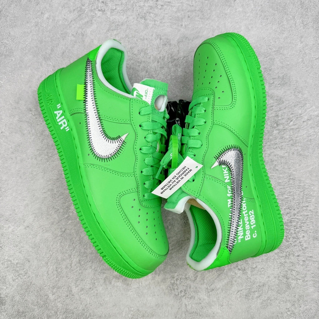 Off-White x Nike Air Force 1 Low "Green Brooklyn"