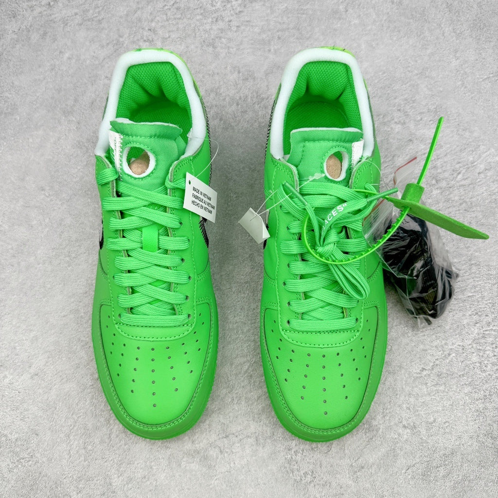 Off-White x Nike Air Force 1 Low "Green Brooklyn"