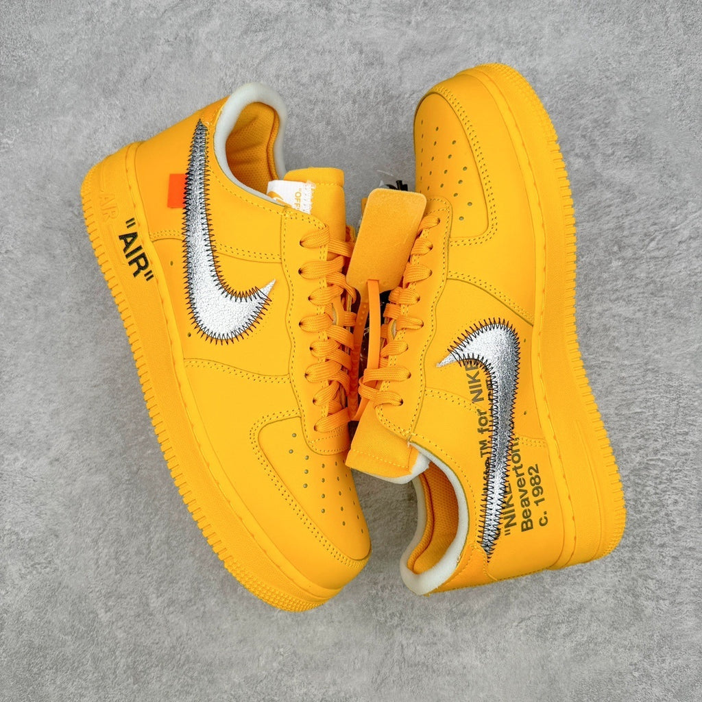 Nike Air Force 1 Low Off-White "University Gold"